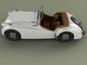 triumph tr1 prototype 3D Model