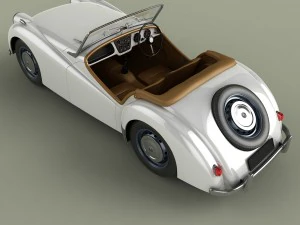 triumph tr1 prototype 3D Model