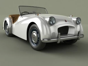 triumph tr1 prototype 3D Model