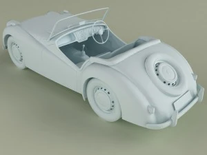 triumph tr1 prototype 3D Model
