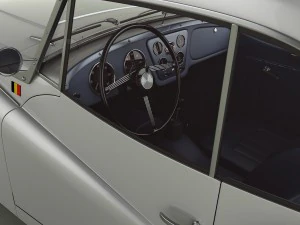 triumph tr2 francorchamps coupe 3D Model