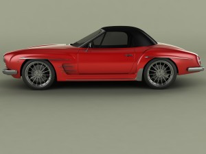 Duesen bayern mystar 190 sl Modelo 3D