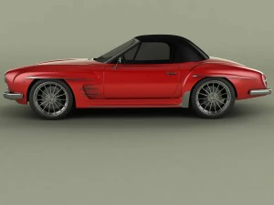 Duesen bayern mystar 190 sl 3D Model
