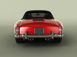 Duesen bayern mystar 190 sl 3D Model