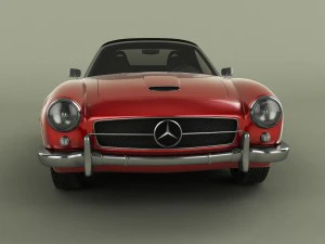 Duesen bayern mystar 190 sl 3D Model