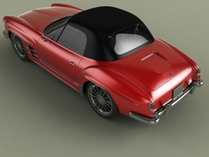 Duesen bayern mystar 190 sl Modelo 3D