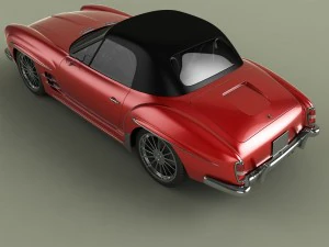 Duesen bayern mystar 190 sl 3D Model