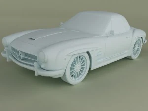 Duesen bayern mystar 190 sl 3D Model