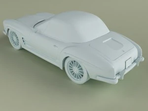 Duesen bayern mystar 190 sl 3D Model