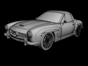 Duesen bayern mystar 190 sl 3D Model