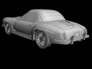 Duesen bayern mystar 190 sl 3D Model