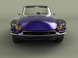 citroen ds 19 cabriolet 3D Model