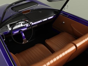 citroen ds 19 cabriolet 3D 模型