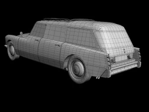 citroen ds 19 break 3D Model