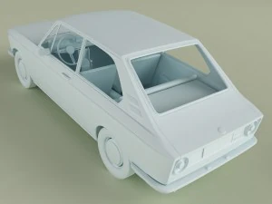 bmw 2002 touring Modello 3D