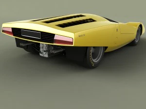 ferrari 512s berlinetta speciale concept 3D Model