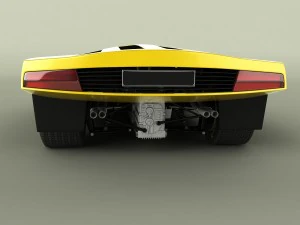 ferrari 512s berlinetta speciale concept 3D Model