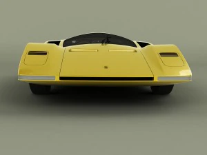 ferrari 512s berlinetta speciale concept 3D Model
