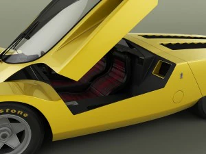 ferrari 512s berlinetta speciale concept 3D Model