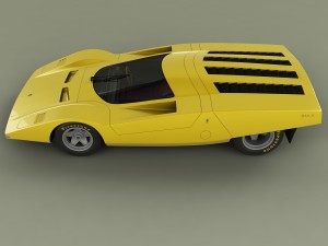 ferrari 512s berlinetta speciale concept Modelo 3D