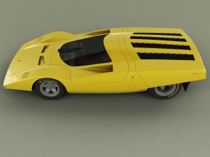 ferrari 512s berlinetta speciale concept 3D Model