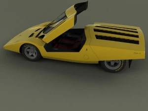 ferrari 512s berlinetta speciale concept 3D Model
