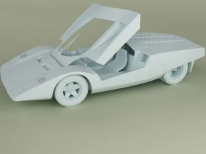 ferrari 512s berlinetta speciale concept 3D Model