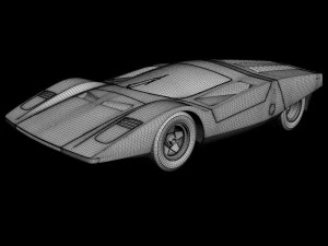 ferrari 512s berlinetta speciale concept 3D Model