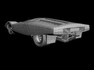 ferrari 512s berlinetta speciale concept 3D Model
