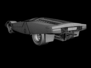ferrari 512s berlinetta speciale concept 3D Model