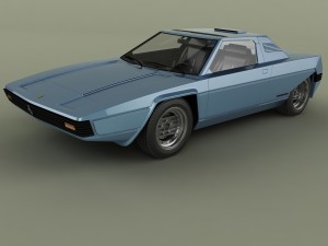 ferrari rainbow 3D-Modell