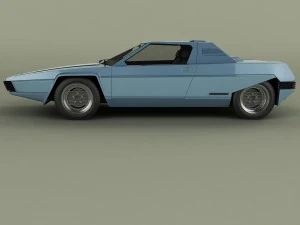 ferrari rainbow 3D Model