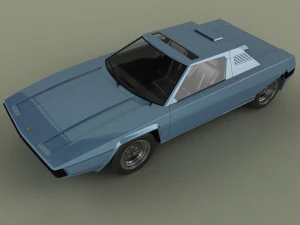 ferrari rainbow 3D Model