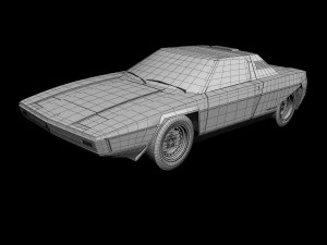 ferrari rainbow 3D Model