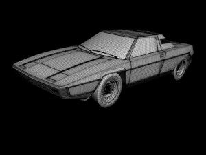 ferrari rainbow 3D Model
