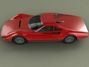 ferrari 206 p dino pininfarina berlinetta speciale 3D Model