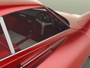ferrari 206 p dino pininfarina berlinetta speciale 3D Model