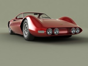 ferrari 206 p dino pininfarina berlinetta speciale 3Dモデル