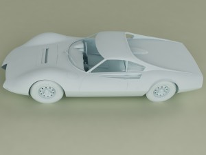 ferrari 206 p dino pininfarina berlinetta speciale 3Dモデル