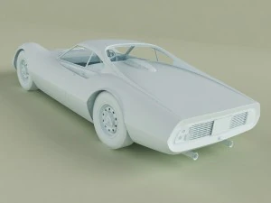 ferrari 206 p dino pininfarina berlinetta speciale 3D Model