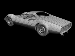 ferrari 206 p dino pininfarina berlinetta speciale 3Dモデル