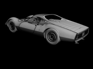 ferrari 206 p dino pininfarina berlinetta speciale 3Dモデル