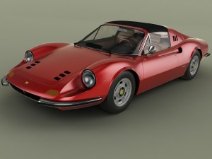 dino ferrari 246 gts 3D-Modell