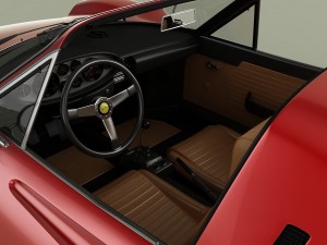 dino ferrari 246 gts 3D मॉडल