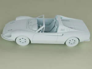 dino ferrari 246 gts 3D Model