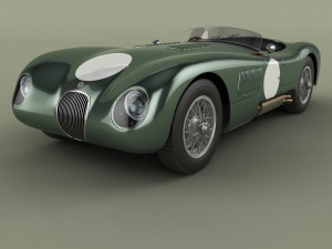 jaguar c-type 3D Model