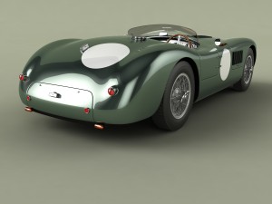 jaguar c-type 3D Model