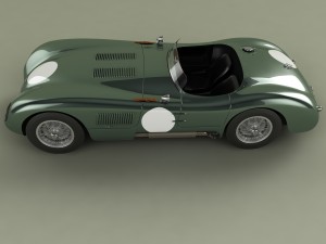 jaguar c-type 3D Model