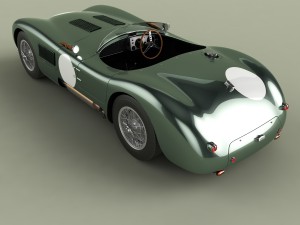 jaguar c-type 3D Model