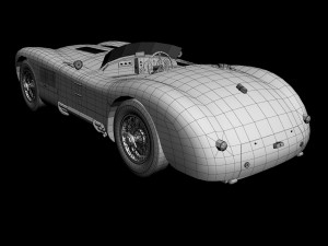 jaguar c-type 3D Model